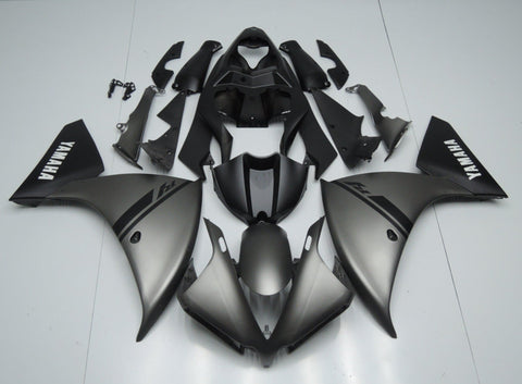 Yamaha YZF-R1 (2012-2014) Matte Gray, Black & White Fairings