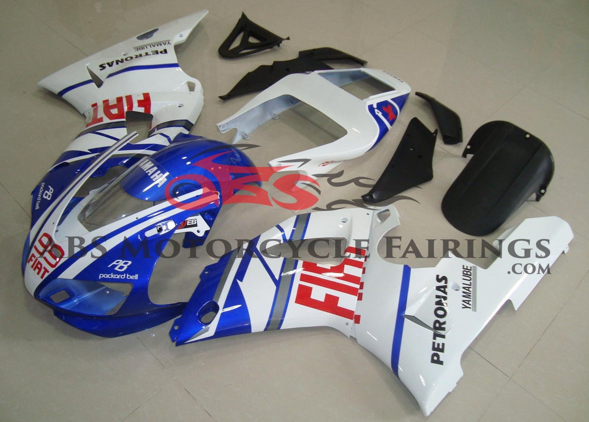 Yamaha YZF-R1 (1998-1999) Blue, White & Red #99 Fairings