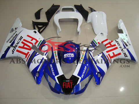 Yamaha YZF-R1 (1998-1999) Blue, White & Red FIAT Fairings