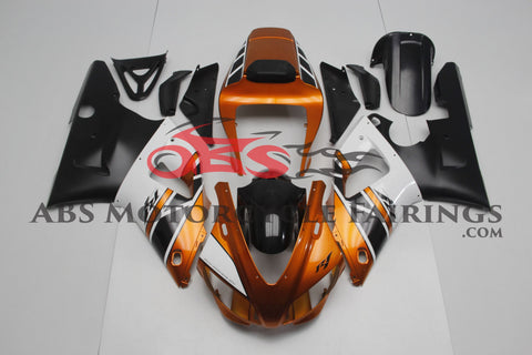 Yamaha YZF-R1 (1998-1999) Bronze, Black and White Fairings