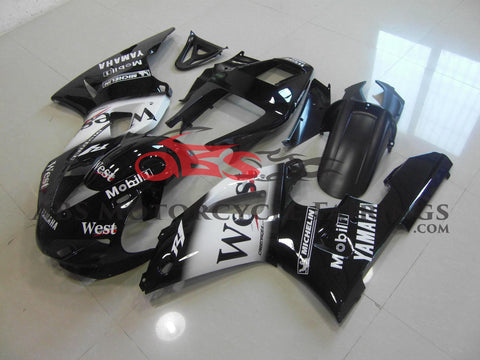 Yamaha YZF-R1 (1998-1999) Black & White West Fairings