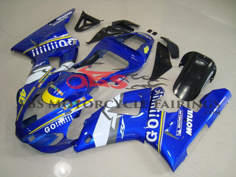 Yamaha YZF-R1 (2000-2001) Blue & White #46 Fairings