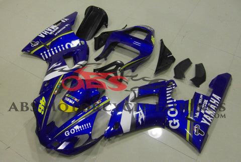 Yamaha YZF-R1 (2000-2001) Blue & White #46 Fairings