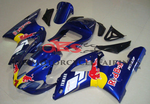 Yamaha YZF-R1 (2000-2001) Blue Red Bull Fairings