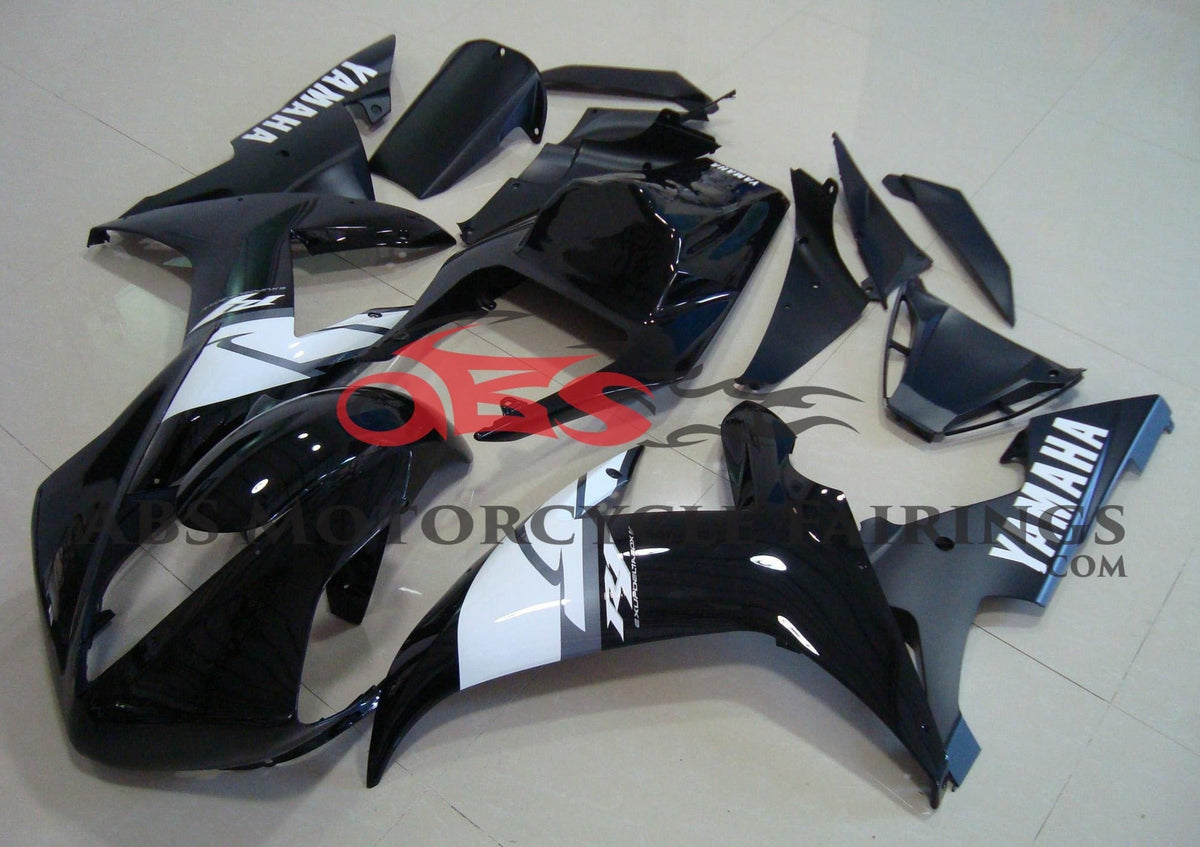 YAMAHA YZF-R1 (2002-2003) BLACK & WHITE RACE FAIRINGS