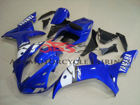 Yamaha YZF-R1 (2002-2003) Blue, White & Silver Fairings