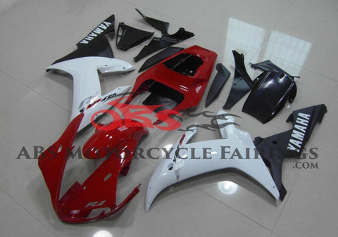 Yamaha YZF-R1 (2002-2003) Red, White & Black Fairings