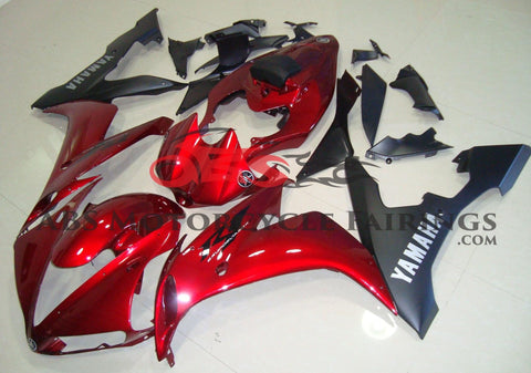 Yamaha YZF-R1 (2004-2006) Dark Red & Black Fairings