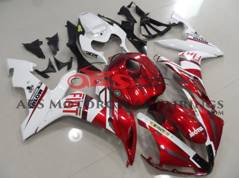 Yamaha YZF-R1 (2004-2006) Candy Apple Red & White Fairings