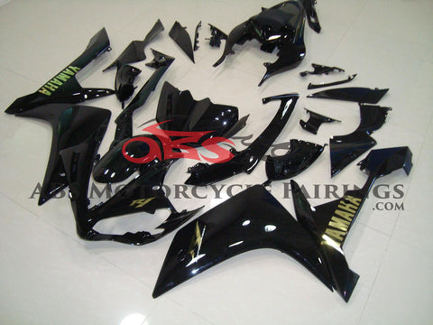 Gloss Black 2007-2008 Yamaha YZF-R1