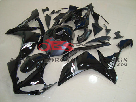 Gloss Black 2007-2008 Yamaha YZF-R1