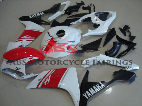 Yamaha YZF-R1 (2007-2008) Pearl White, Red, Black & Silver Fairings