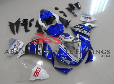 Yamaha YZF-R1 (2012-2014) Blue & White Fairings