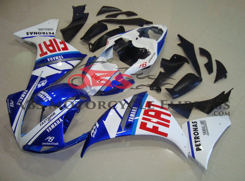 Yamaha YZF-R1 (2012-2014) Blue, White & Red FIAT Fairings