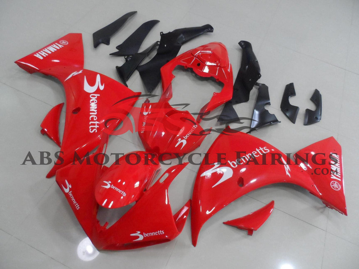 Yamaha YZF-R1 (2009-2011) Red Bennetts Fairings