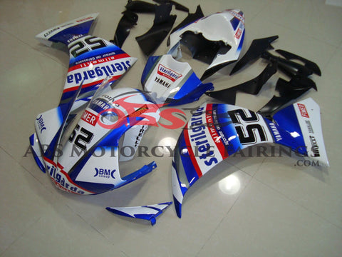 Yamaha YZF-R1 (2009-2011) White & Blue Sterilgarda Fairings