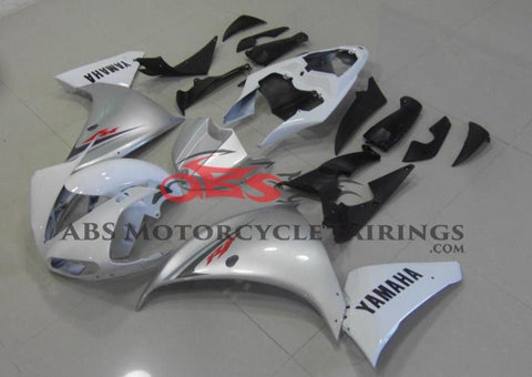 Yamaha YZF-R1 (2009-2011) White & Silver Fairings