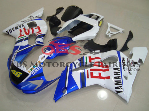 Yamaha YZF-R6 (1998-2002) Blue, White & Red FIAT #46 Fairings