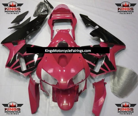 Honda CBR600RR (2003-2004) Light Red & Black Fairings