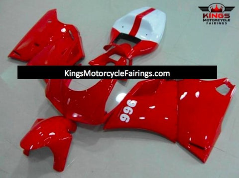 Ducati 998 (2002-2003) Red & White Fairings