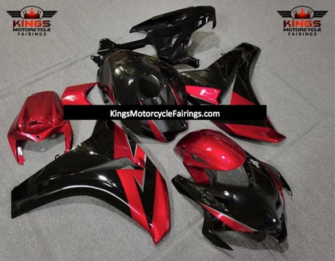 Honda CBR1000RR (2008-2011) Black, Red & Silver Fairings