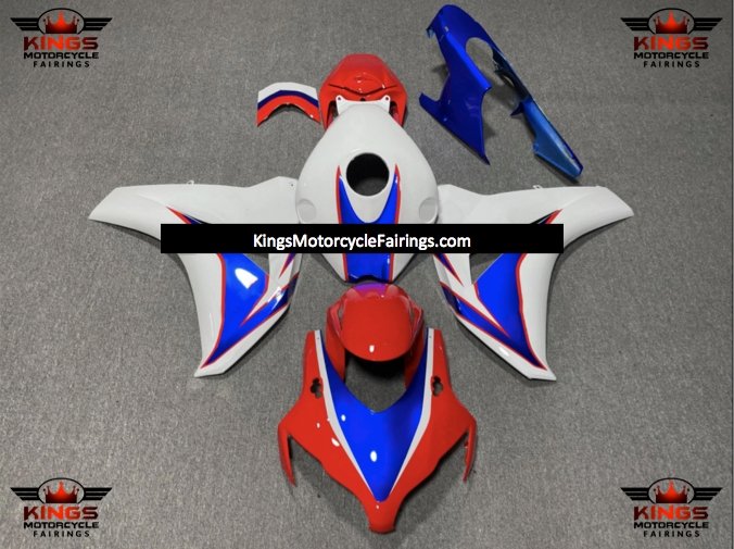 Honda CBR1000RR (2008-2011) Red, Blue & White Fairings