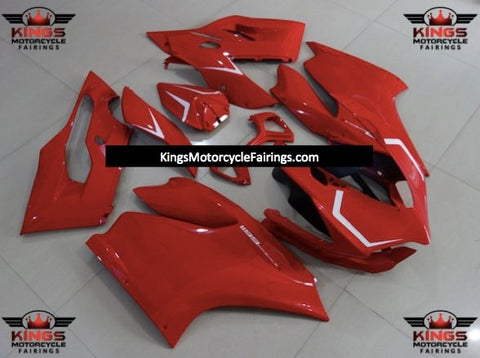 Ducati 1199 (2011-2014) Red & White Fairings