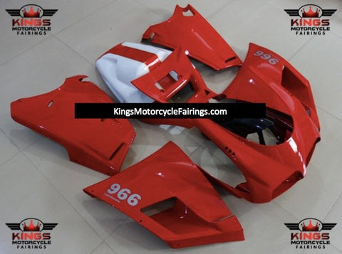 Ducati 748 (1994-2003) Red, White & Black Fairings