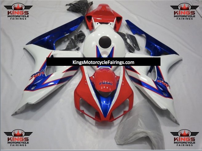 Honda CBR1000RR (2006-2007) Red, White & Blue HRC Fairings