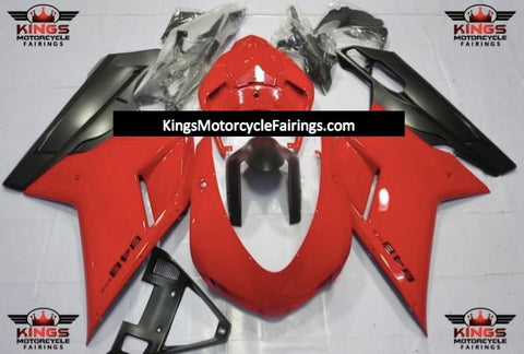 Ducati 1098 (2007-2012) Red & Matte Black Fairings