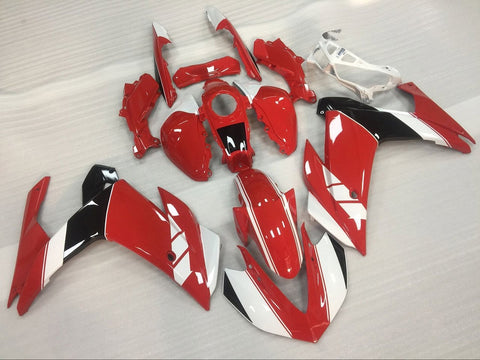 Yamaha YZF-R3 (2015-2018) Red, White & Black Fairings