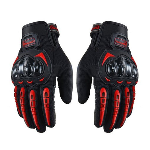 Blue, Black RT Motorcycle Gloves