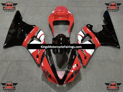 Yamaha YZF-R1 (2000-2001) Red, Black & White Fairings