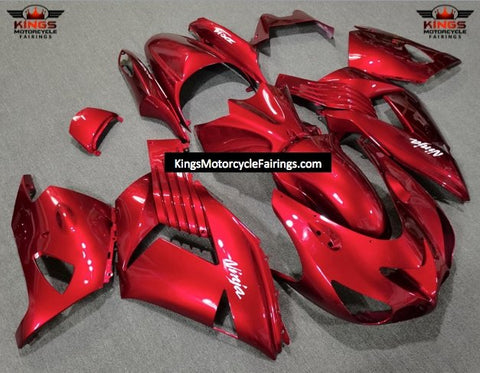 Fairing kit for a Kawasaki Ninja ZX14R (2006-2011) Red