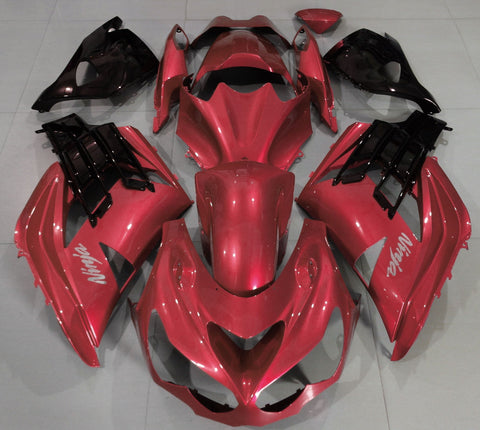 Fairing kit for a Kawasaki Ninja ZX14R (2012-2021) Red & Black