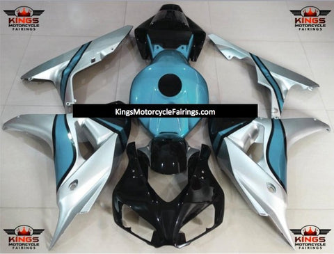 Honda CBR1000RR (2006-2007) Silver, Blue & Black Fairings