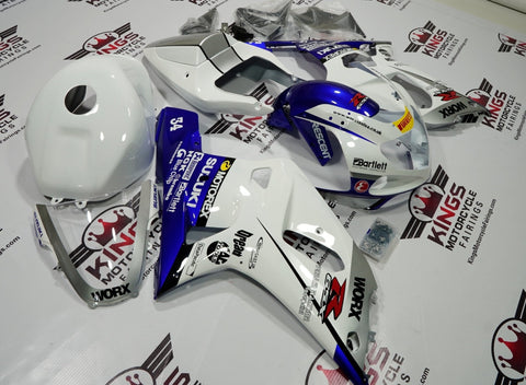 SUZUKI GSXR750 (2000-2003) WHITE WORX FAIRINGS