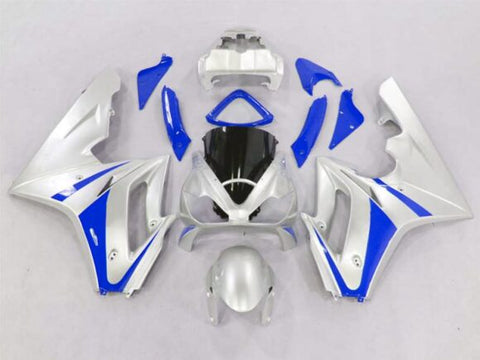 Triumph Daytona 675 (2006-2008) Silver & Blue Fairings