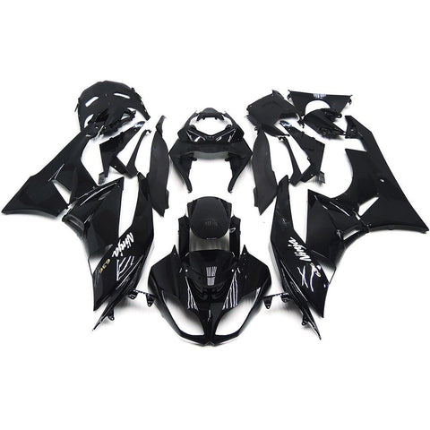 Fairing kit for a Kawasaki Ninja ZX6R 636 (2009-2012) Gloss Black