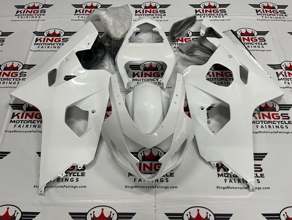 Suzuki GSXR750 (2004-2005) All White Fairings