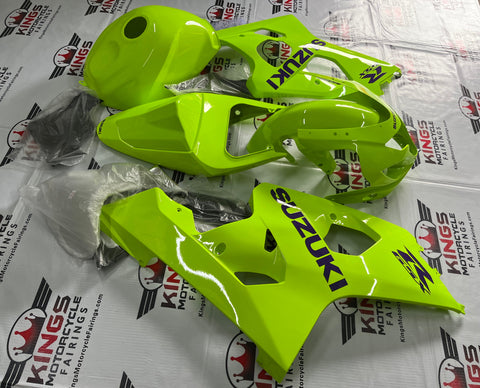 Suzuki GSXR750 (2004-2005) Neon Green & Purple Fairings