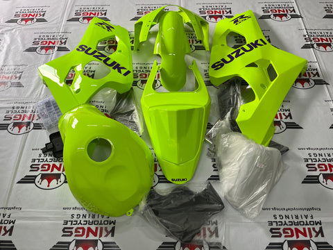 Suzuki GSXR750 (2004-2005) Neon Green & Purple Fairings