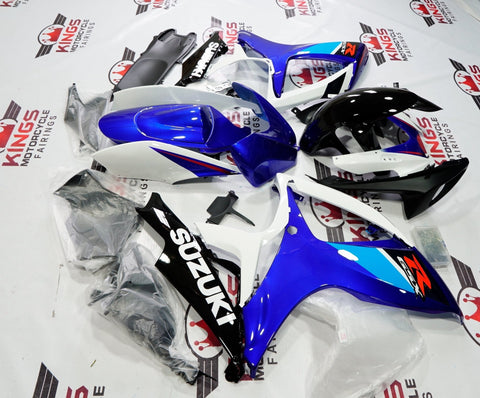 Suzuki GSXR750 (2006-2007) Blue, White & Black Fairings