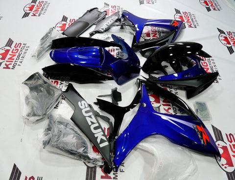 Suzuki GSXR750 (2006-2007) Dark Blue & Black Fairings