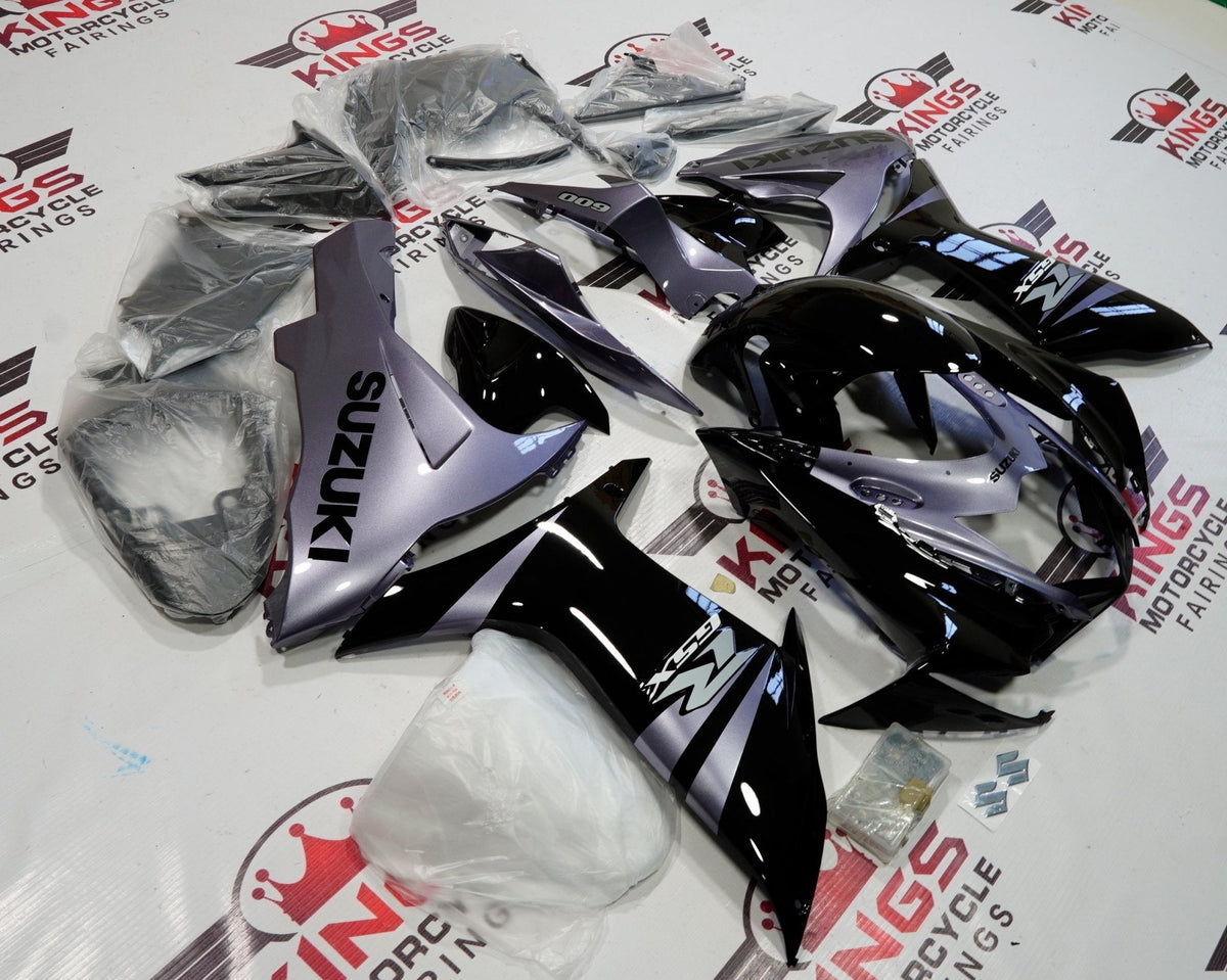 Suzuki GSXR750 (2011-2023) Black & Gray Fairings