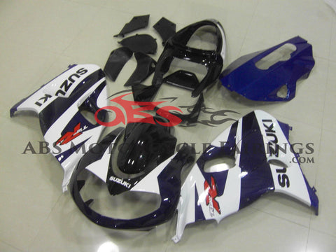 Suzuki TL1000R (1998-2003) Black, White & Dark Blue Fairings