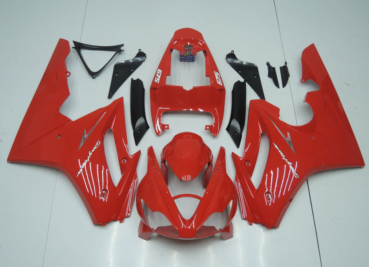 Triumph Daytona 675 (2006-2008) Red Fairings