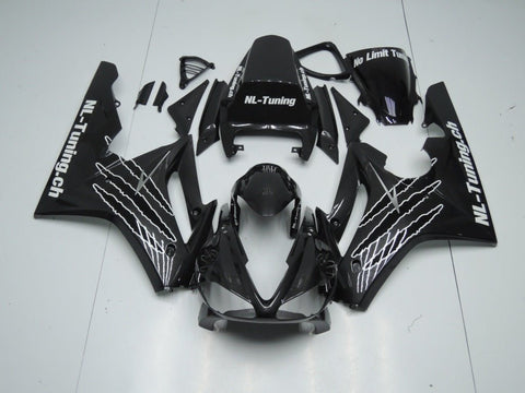 Triumph Daytona 675 (2006-2008) Gray, Black & White Claw Fairings