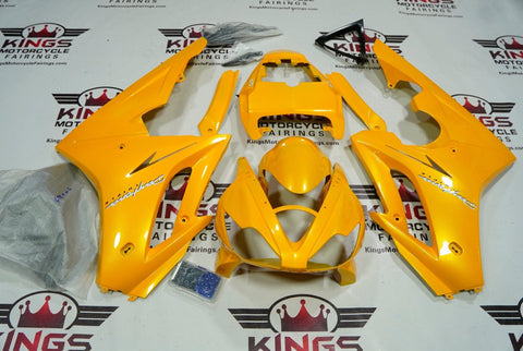 Triumph Daytona 675 (2006-2008) Scorched Yellow Fairings