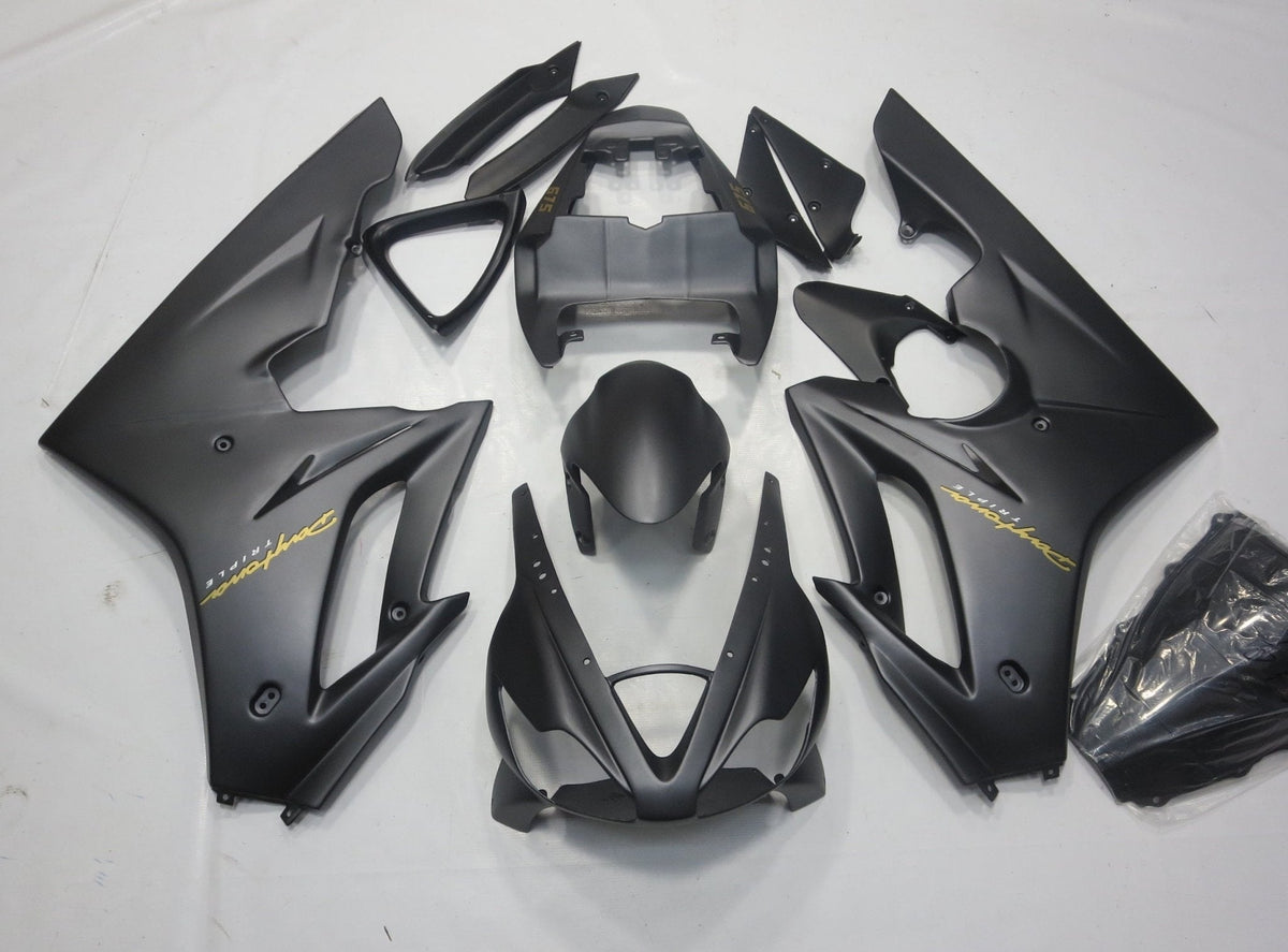 Triumph Daytona 675 (2006-2008) Matte Black Fairings